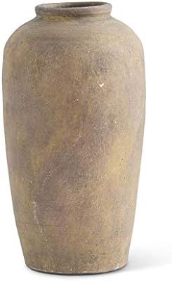 K&K Interiors 15406A-5 7.75 Inch Ceramic Vase With Terracotta Finish | Amazon (US)