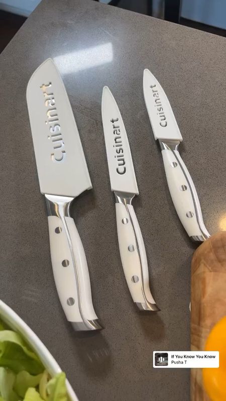This amazing 3-piece knife set is on CRAZY sale today- just $18 for the set. These cut like butter, are nitrogen-infused steel for better sharp edge retention and are SO pretty! 

#LTKsalealert #LTKunder50 #LTKhome