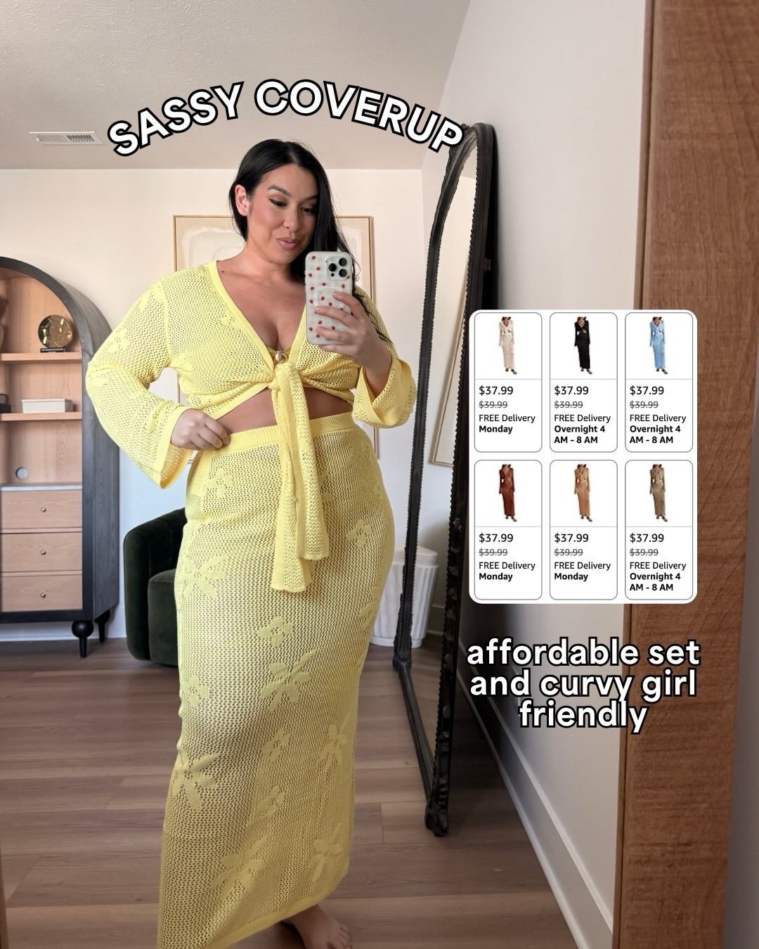 Spring Outfits I’m Loving, as a size 16, 230 lb midsize mama! Sassy Coverup for vacation! 
- 
- 
- Vacation outfits, swimsuit coverups, matching sets, spring dresses, soft pants, denim shorts, jumpsuit

#LTKMidsize #LTKSeasonal #LTKootd