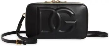 DG Logo Leather Camera Crossbody Bag | Nordstrom