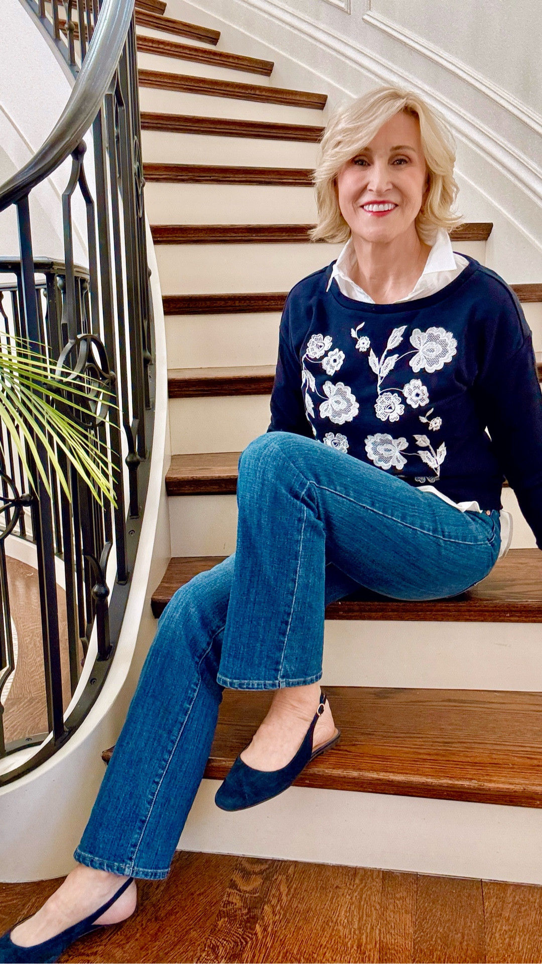 Keeping it casual but still feeling put together 🤍

I’m wearing the sweetest embroidered sweatshirt from Talbots with my favorite go-to jeans and classic ballet flats — and honestly, this is the kind of outfit I reach for on repeat. It’s cozy, polished, and easy without trying too hard.

I love how the embroidery adds that little extra something… just enough detail to make a simple jeans-and-flats combo feel special ✨ Perfect for school runs, coffee dates, or a full day of getting things done.


#LTKOver40 #LTKootd #LTKSeasonal