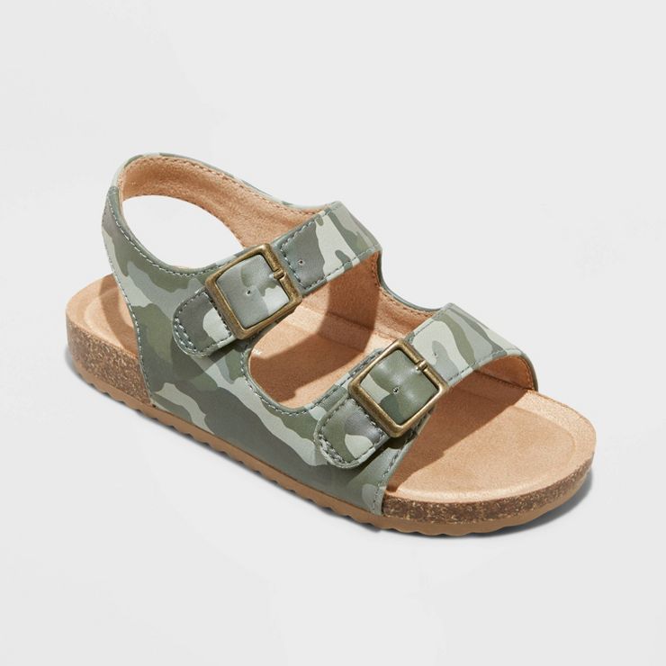 Toddler Reagan Footbed Sandals - Cat & Jack™ | Target