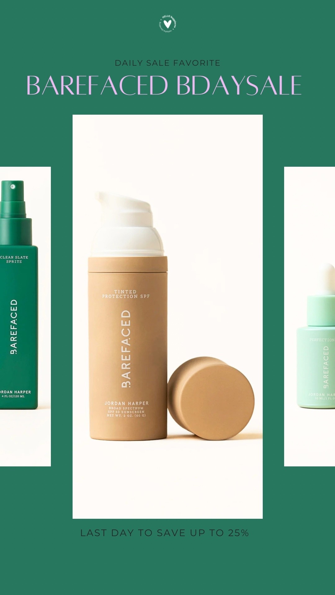 🫶 Stock up on skincare favorites! Today is the last day to save up to 25% off Barefaced essentials. ✨

#LTKgrwm #LTKSaleAlert #LTKBeauty