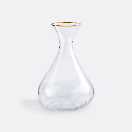 Lurik Ribbed Glass Decanter | La Redoute (UK)
