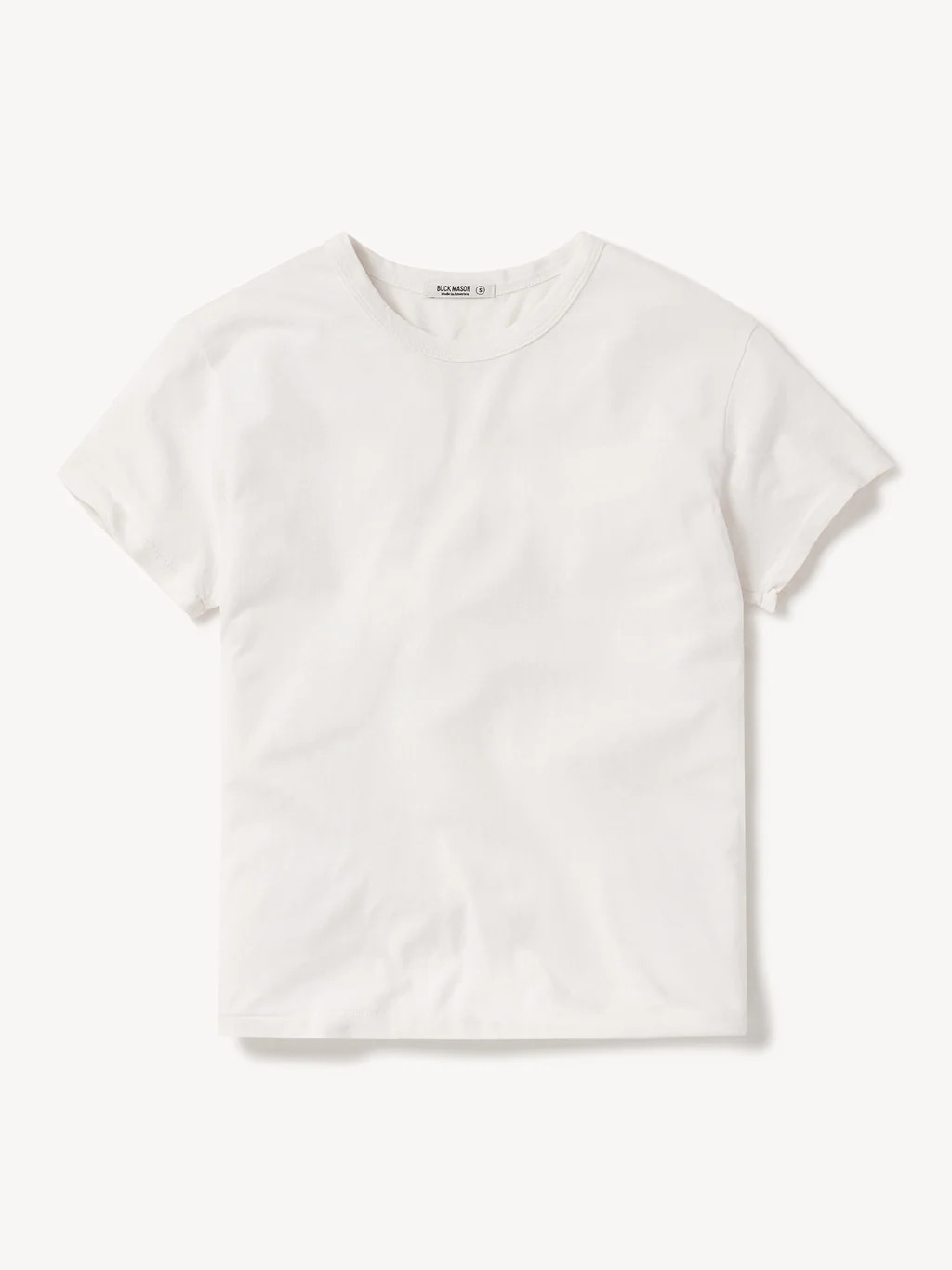 White Slub Easy Crew - Buck Mason- Modern American Classics | Buck Mason