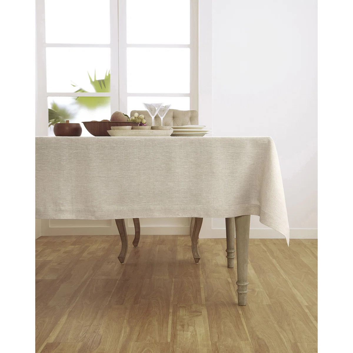 100% Pure Linen Tablecloth - Athena | Wayfair North America