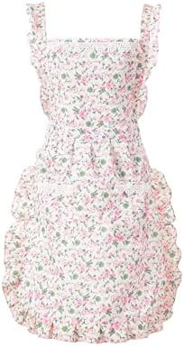 Funny Aprons for Women with Pockets, Kitchen Cooking Grilling Bbq Cute Chef Apron, Mothers Day Bi... | Amazon (US)