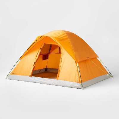 4 Person Dome Camping Tent Rust - Embark™ | Target