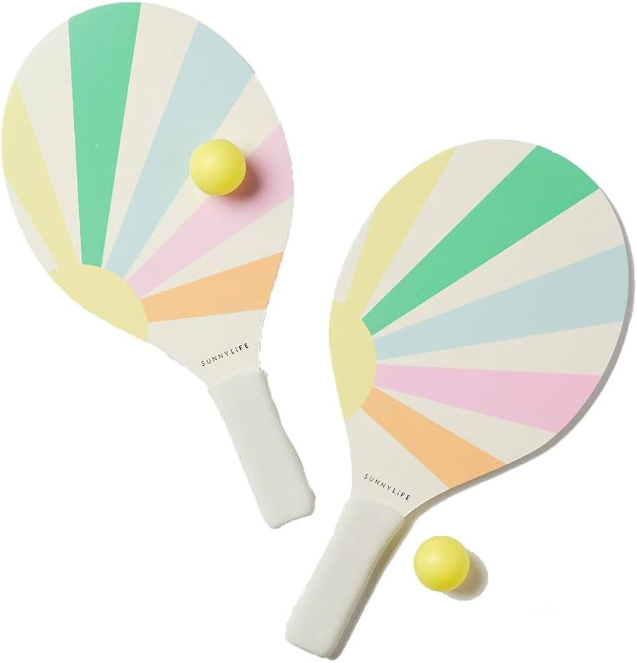 Beach Paddle Set | Pool Side Pastel Gelato | Amazon (US)