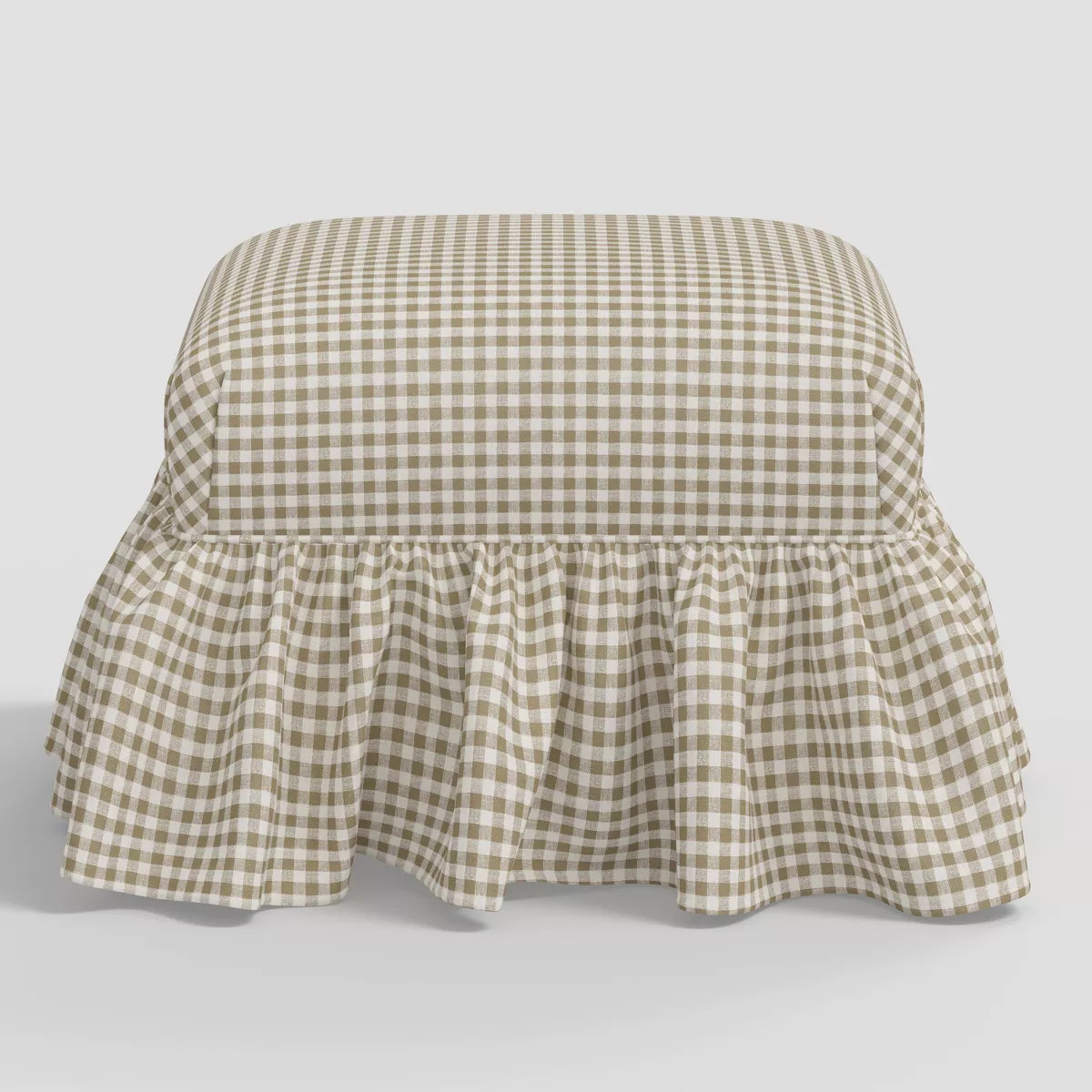 Ruffle Skirt Ottoman - Threshold™ designed with Studio McGee | Target