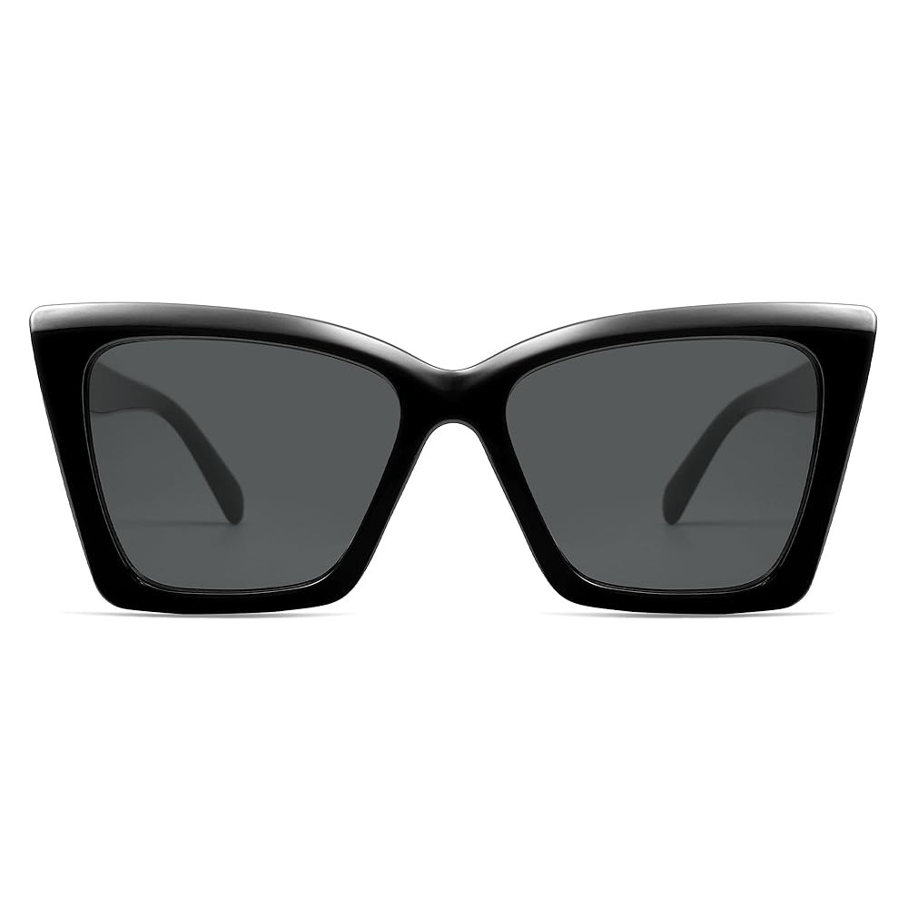 SOJOS Trendy Oversized Cateye Sunglasses Womens UV400 Large Designer Shades Lentes De Sol Para Mu... | Amazon (US)