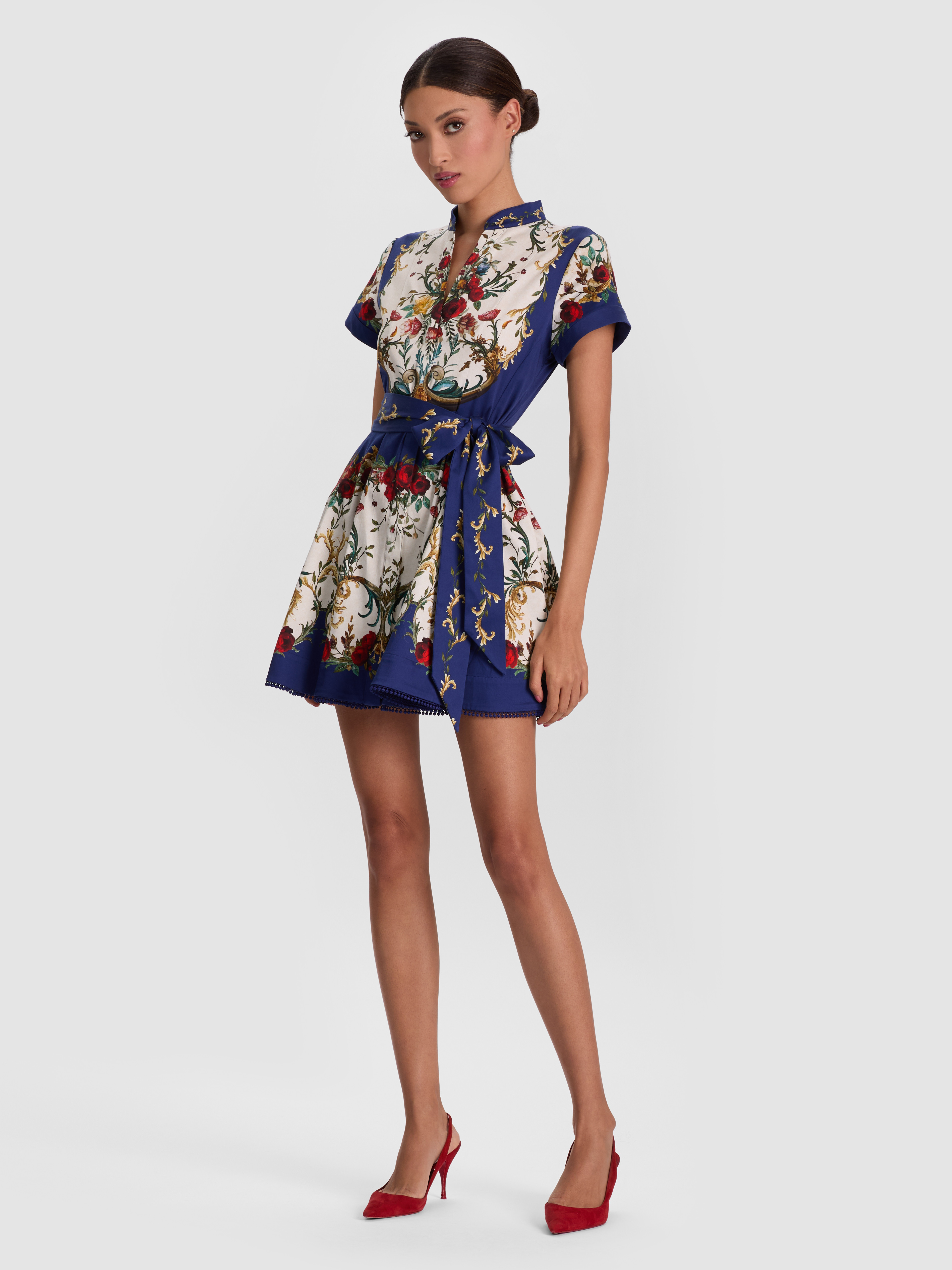alice + olivia LUCY MINI SHIRT DRESS | Alice + Olivia