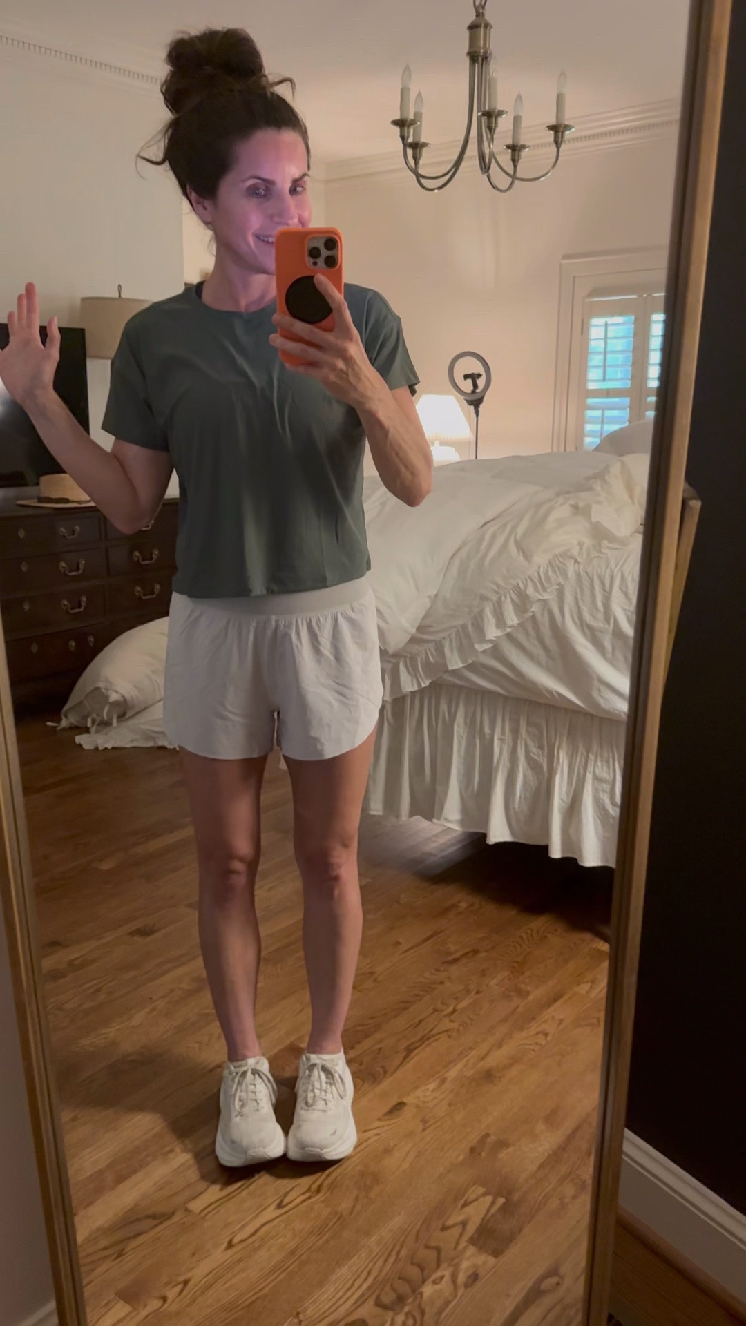 Wearing a small in top and shorts!

#LTKOver40 #LTKSeasonal #LTKActive