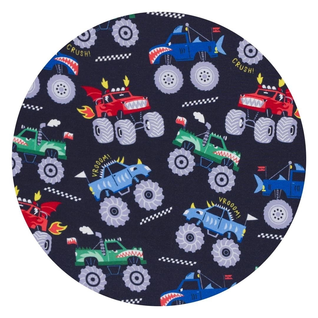 Our FAVE Little Sleepies just re-released their monster truck print! These are definitely one of H’s favorite prints. Perfect time to grab a size up! I got H the tshirt & short set for this summer! 

#LTKBaby #LTKmomlife #LTKKids