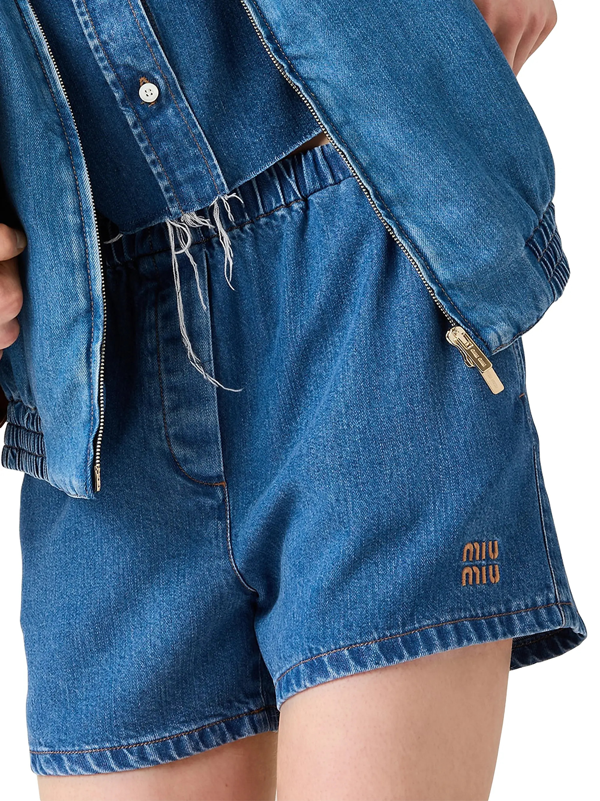 Denim Bermudas | Saks Fifth Avenue