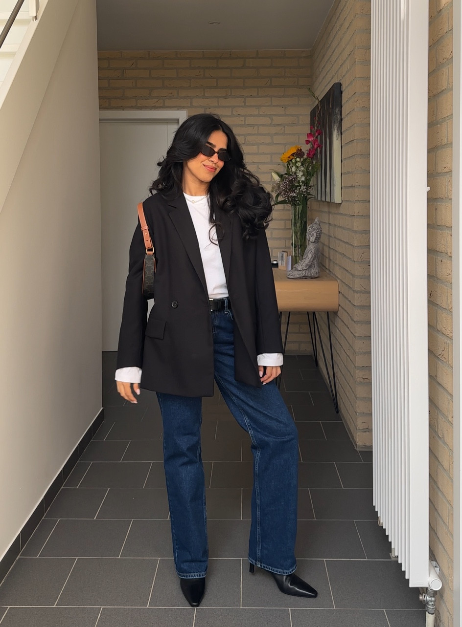 blazer + jean combo 🤌🏽

#LTKeurope #LTKBacktoSchool #LTKworkwear