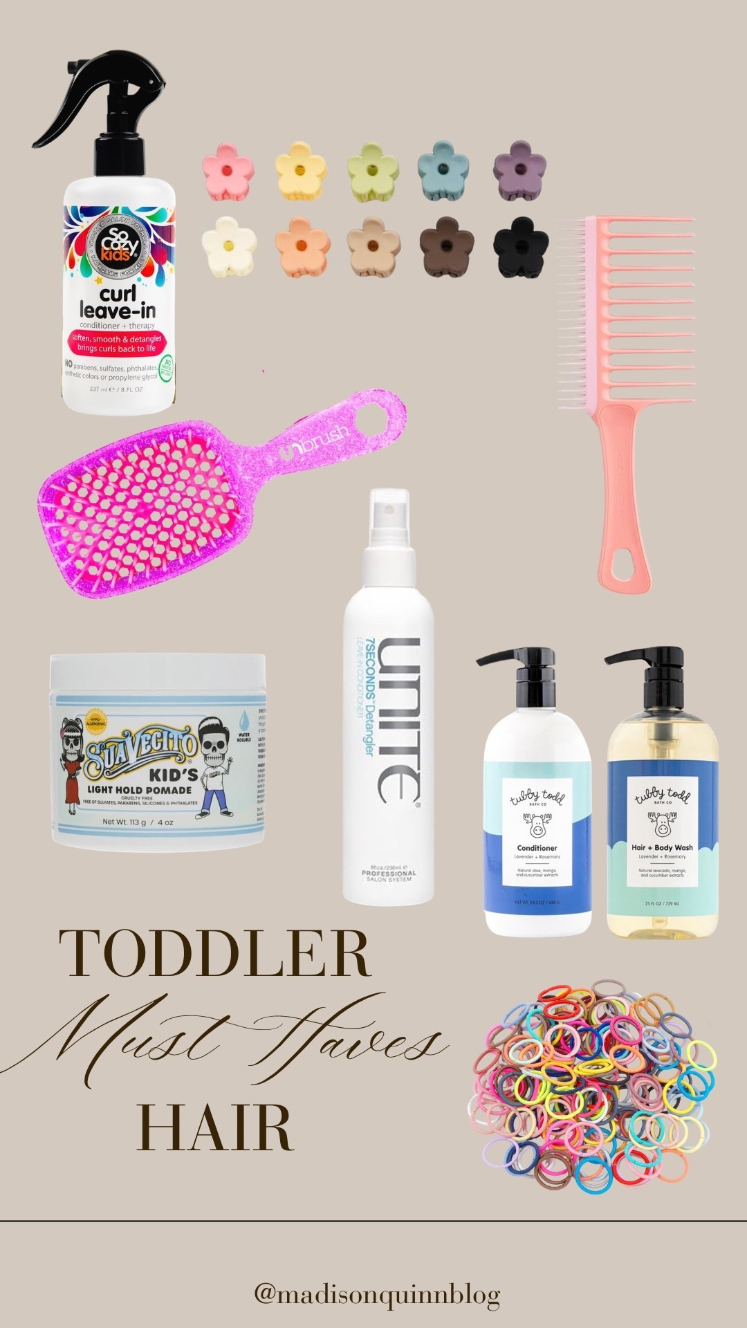 My toddler hair must haves! 

Detangler brush shampoo pomade toddler kids hairstyles

#LTKSeasonal #LTKmomlife #LTKKids