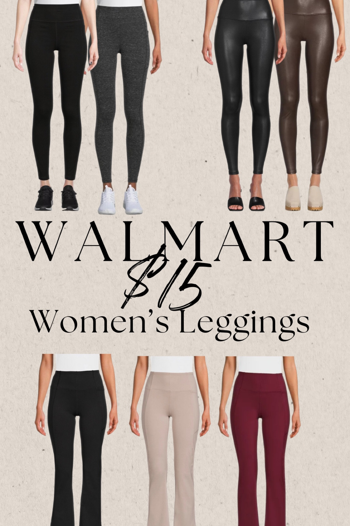 Walmart women's exercise on sale pants