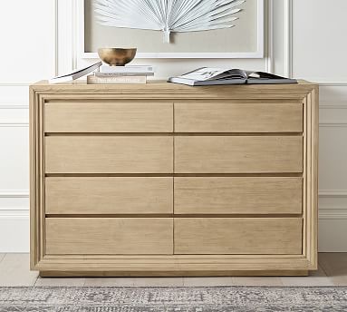 Leon 8-Drawer Wide Dresser | Pottery Barn (US)