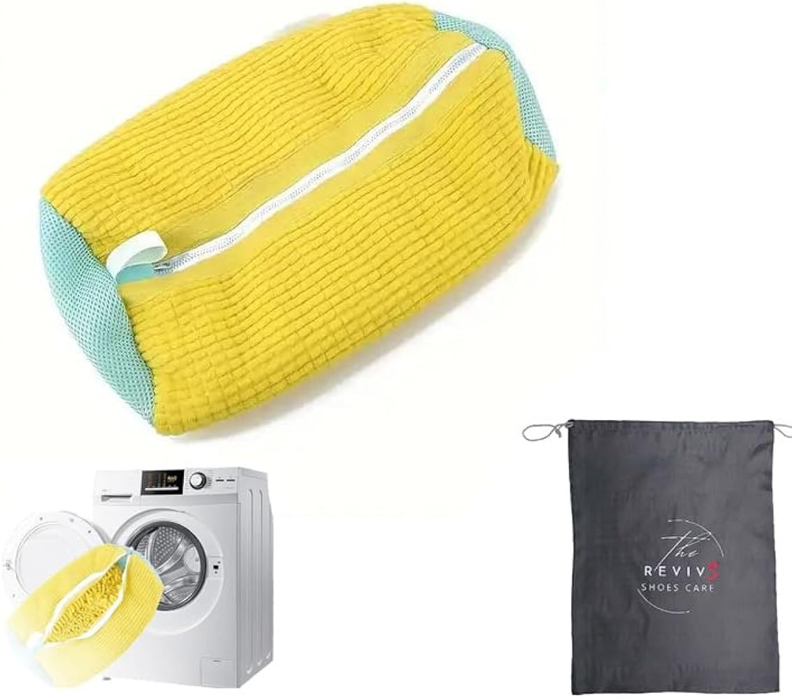 Shoe Washing Bag for Washing Machine - Laundry Shoe Bag -Shoe Cleaning Bag - Reusable Shoe Washin... | Amazon (US)