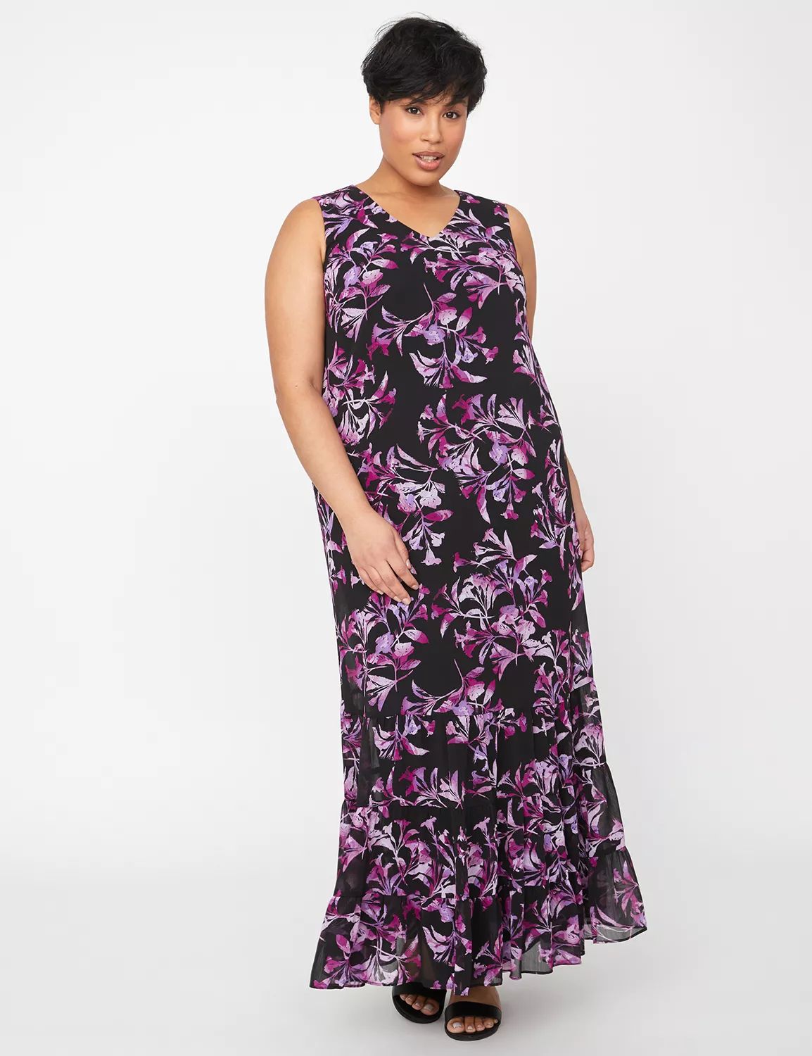 Orchid Petal Maxi Dress | Catherines Global