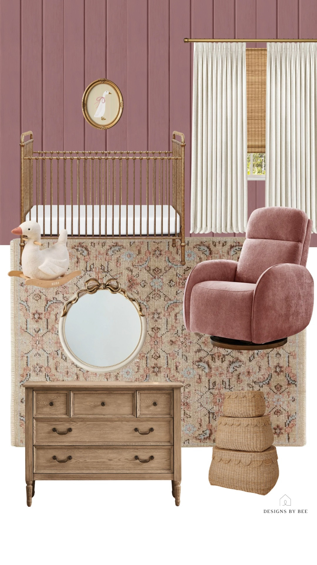 girl nursery design 

#LTKBaby #LTKHome #LTKBump