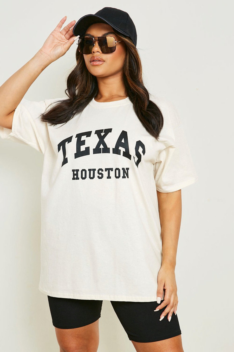Plus Neon Texas Overdye T-shirt | Boohoo.com (US & CA)