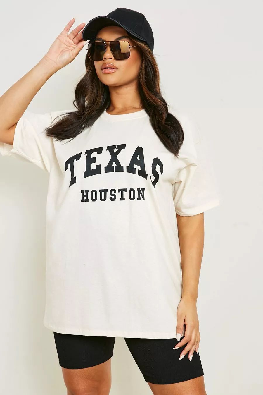 Plus Neon Texas Overdye T-shirt | Boohoo.com (US & CA)