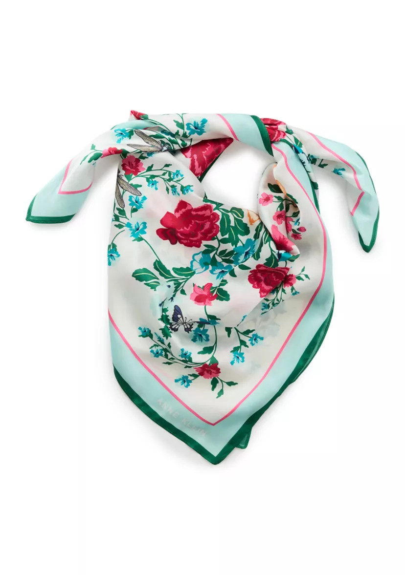 Butterfly Garden Square Scarf | Belk
