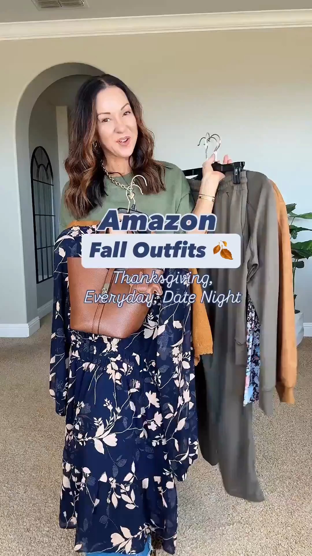 Amazon Fall outfits - Thanksgiving, everyday, date night. Jeans XS, Dress small, sweater XS, shear blouse XS, jacket XS, boots and Mary Janes go up a 1/2 size, belts smallest size. For ref: I'm 5'1", 109lbs



#LTKStyleTip #LTKHoliday #LTKSeasonal