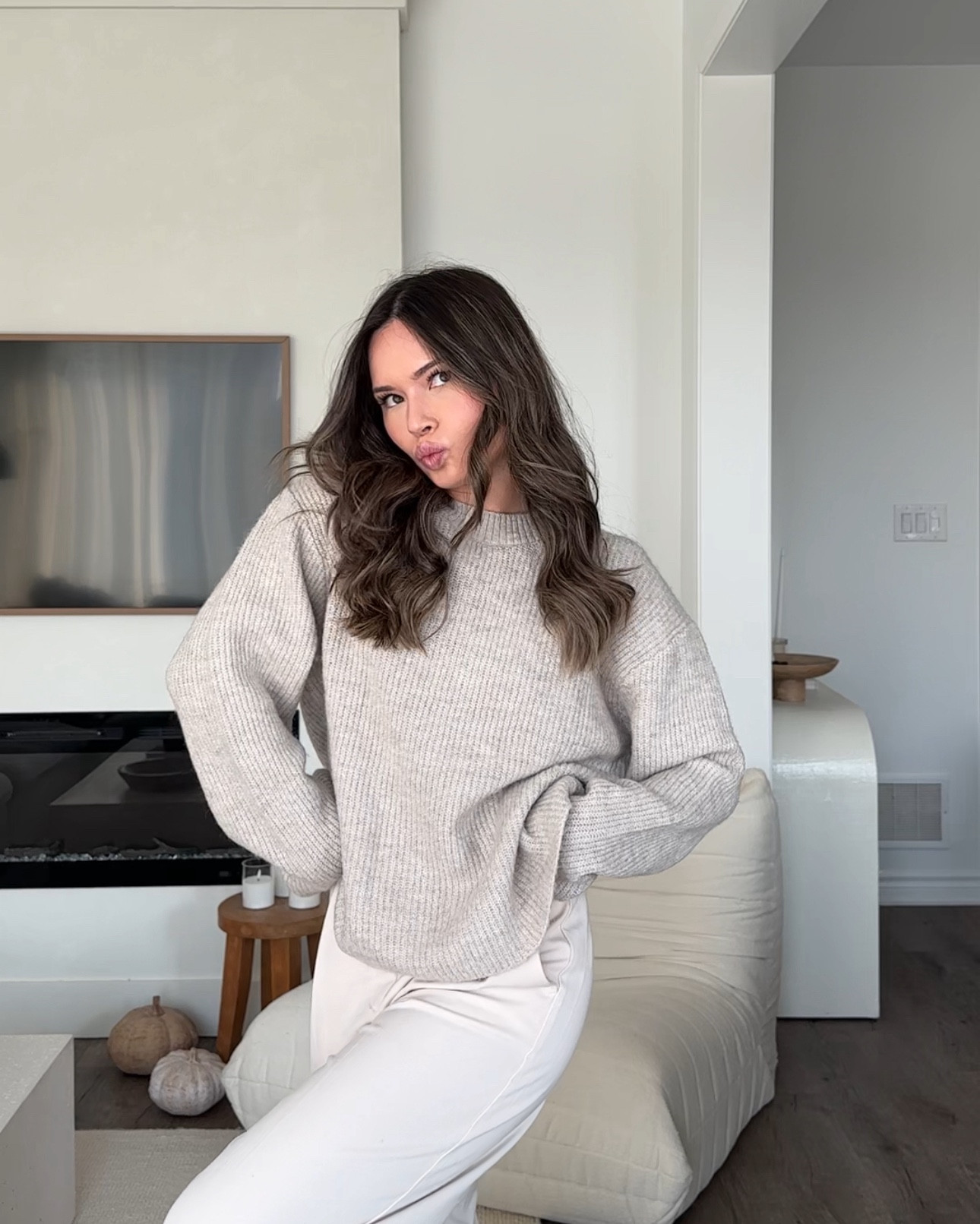 fall knit sweater haul 🍂🤎🧸 

#LTKautumn