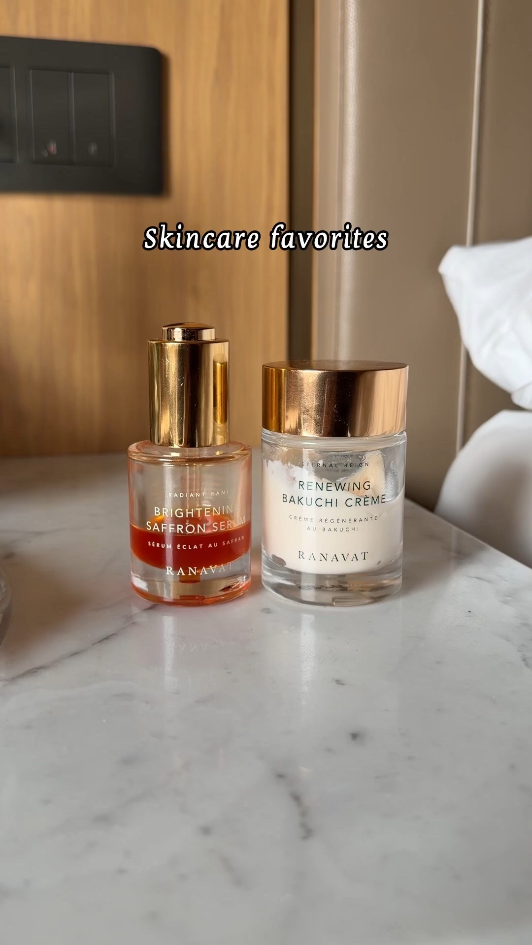 keeping my travel skincare routine minimal yet super powerful. This brightening saffron serum is simply incredible, leaves my skin radiant and glowy. The bakuchi creme instantly became a favorite, it’s a splurge but worth it. Made with bakuchi seed, nature’s retinol. This creme provides 12 hours of hydration and helps reduce the look of fine line and wrinkles. Skincare routine, travel favorites, skincare over 30, sensitive skin  

#LTKgrwm #LTKBeauty