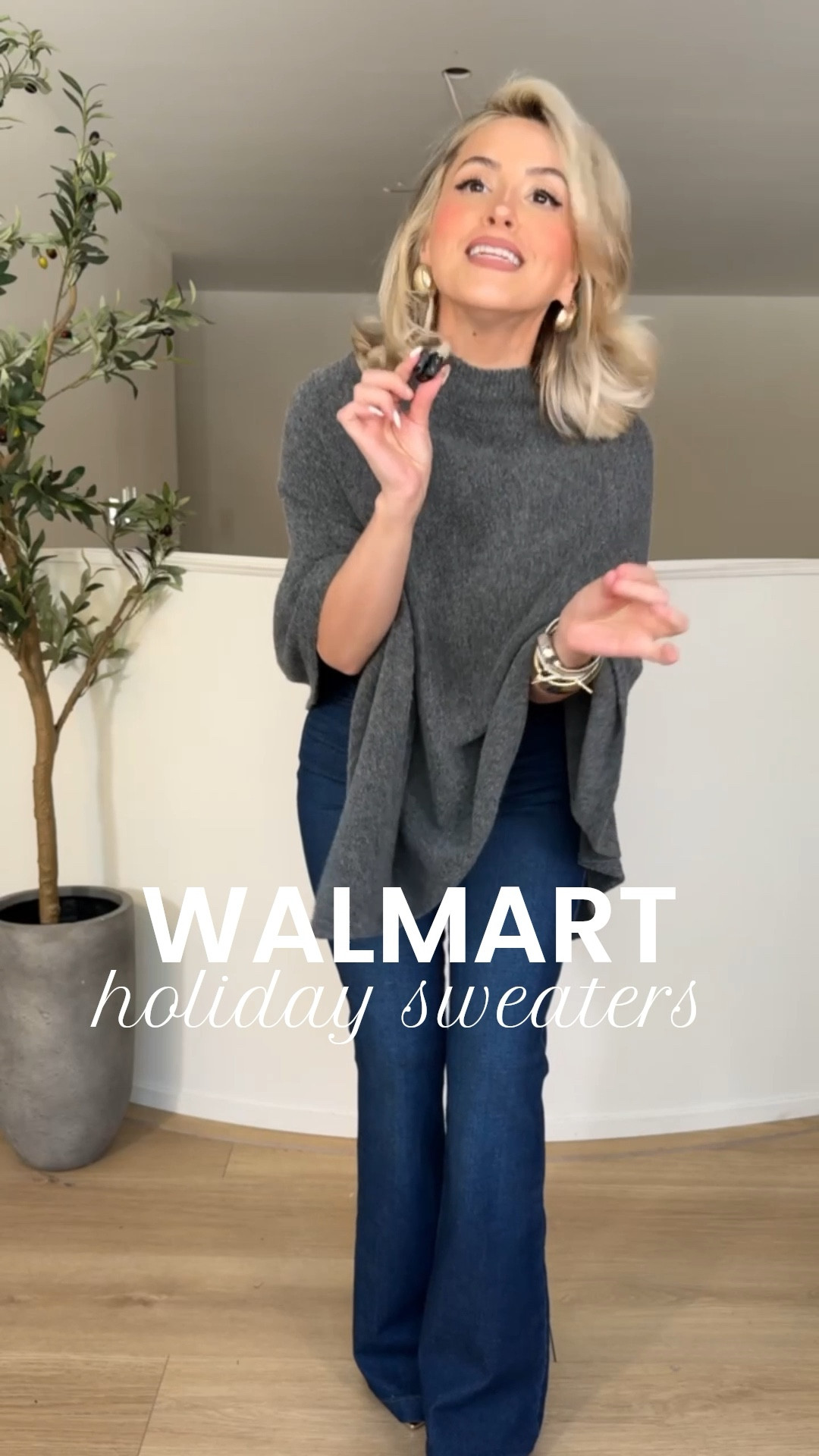 Cozy Walmart sweaters and affordable jeans you can wear all season ✨

#LTKParties #LTKHoliday #LTKStyleTip