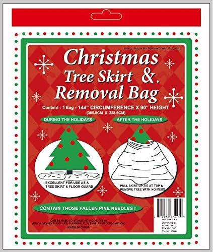 dobar Holiday Essentials Christmas Tree Removal Bag - New & Improved !! - Heavier Duty 4 Mil Thic... | Amazon (US)