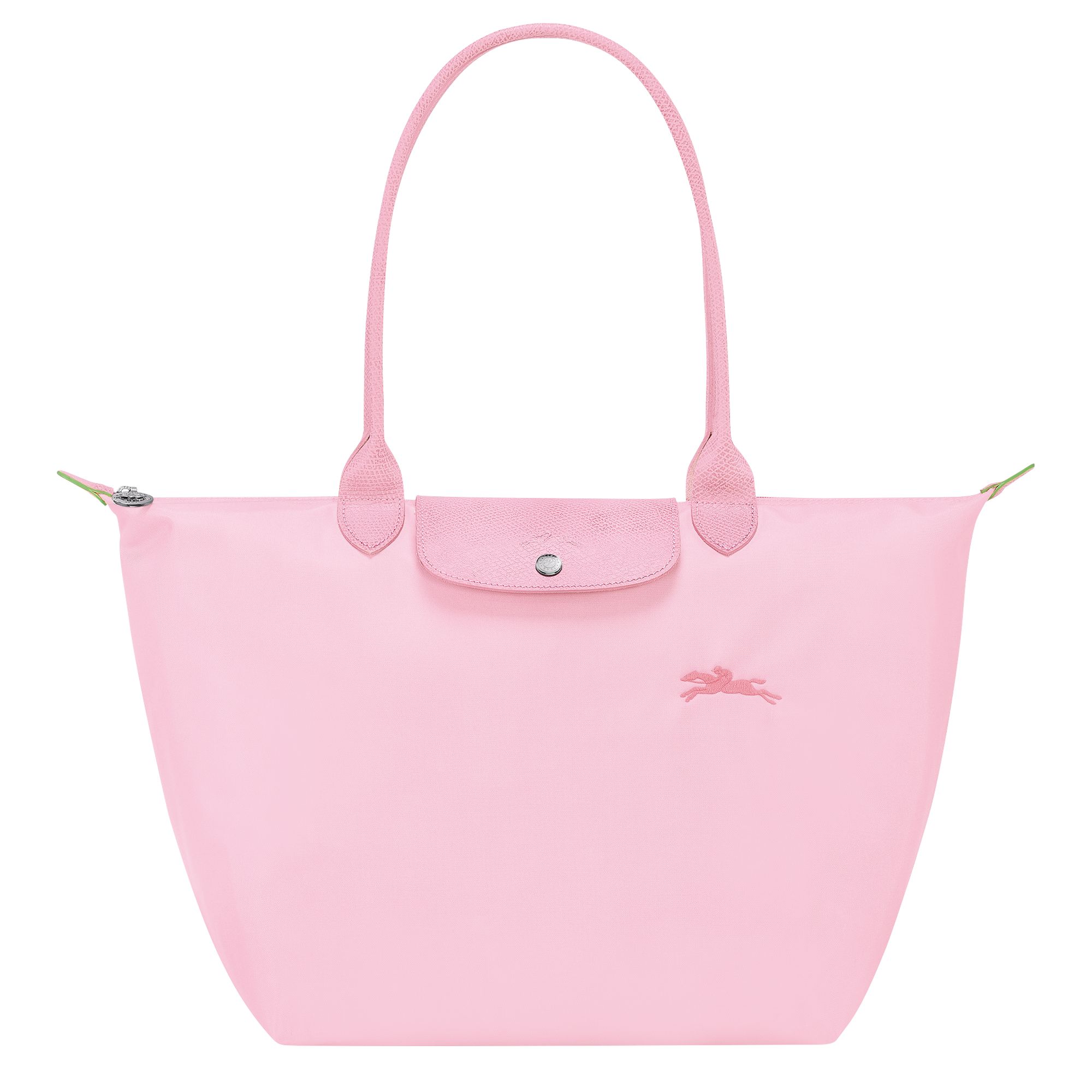 Le Pliage Green L Tote bag Pink - Recycled canvas (L1899919P75) | Longchamp EN | Longchamp