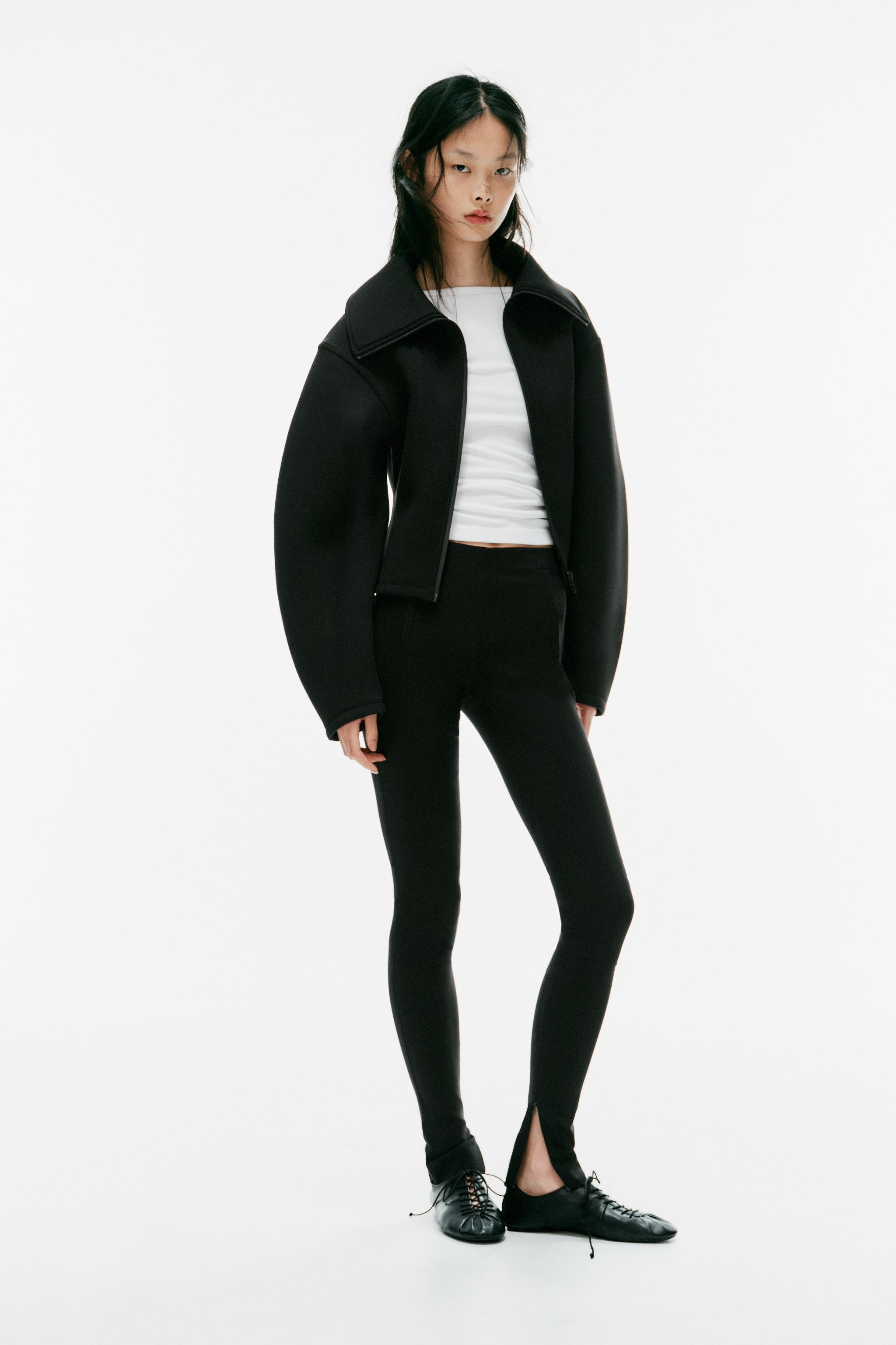 ZIPPED LEGGINGS | Zara UK
