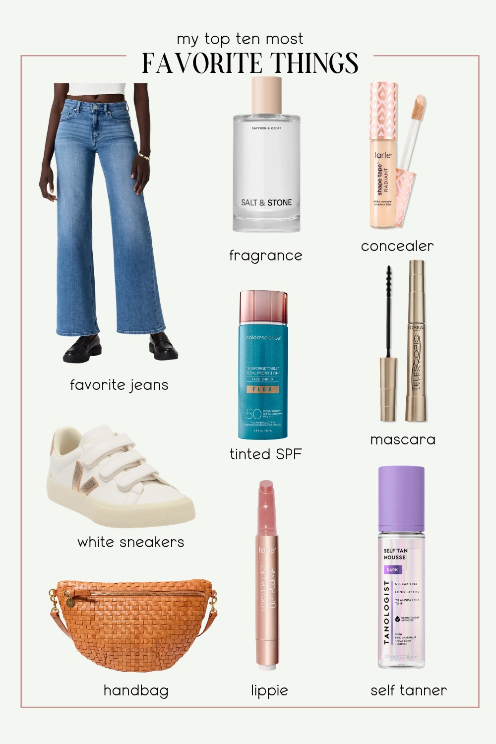 If I could only recommend a handful of products, these would make the list every time. From my favorite jeans and everyday sneakers to beauty staples and accessories I use on repeat, these are the tried-and-true favorites that have earned a permanent place in my wardrobe and routine. If you’re new here, this is the perfect roundup of the products I genuinely love most.

#LTKSeasonal #LTKBeauty