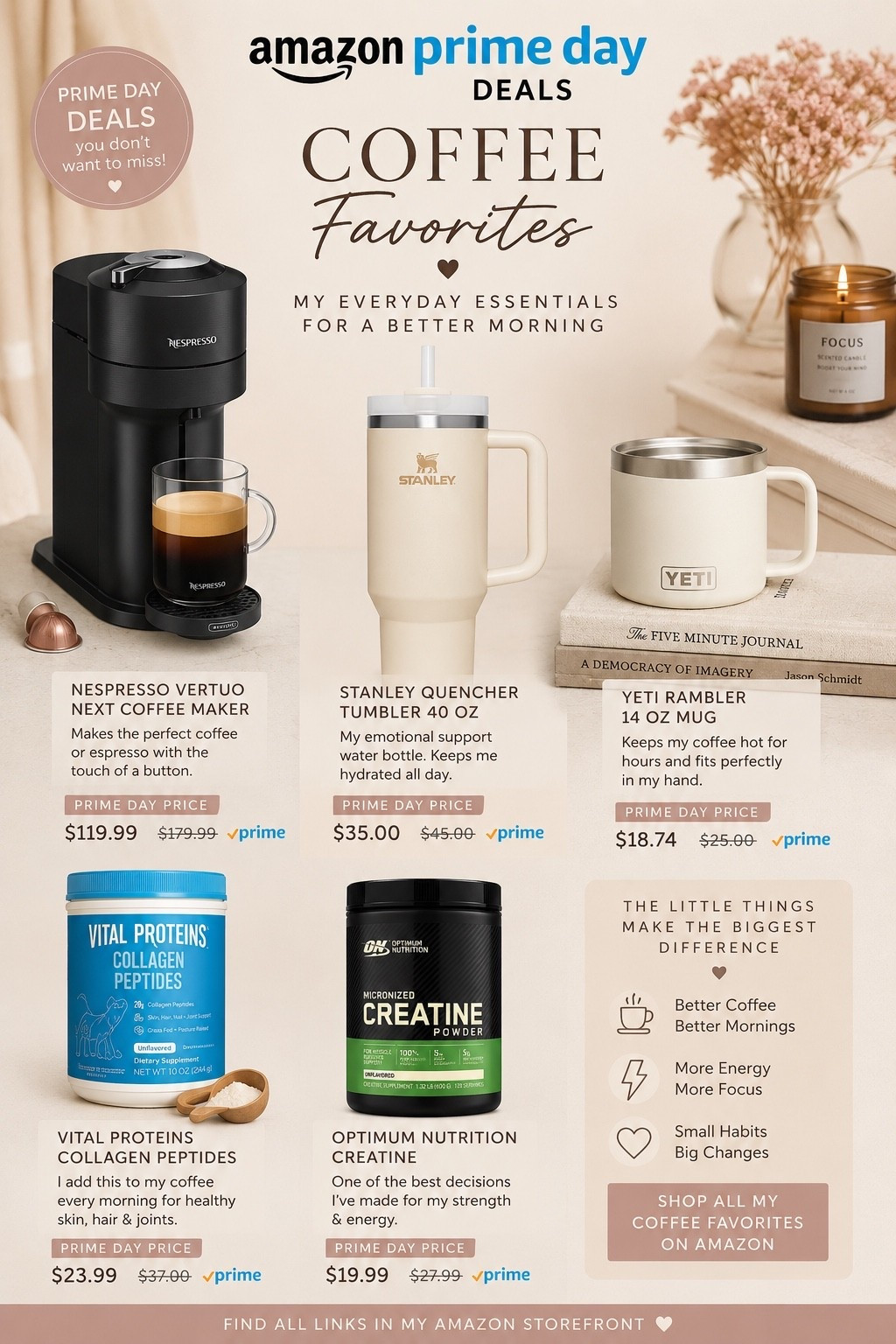 Kickstart your mornings with these Amazon essentials! Perfect for coffee lovers and fitness enthusiasts. #coffeelovers #workoutgear #morningroutine #primedeals #amazonprime

#LTKselfcare #LTKdayinmylife #LTKmorningroutine
