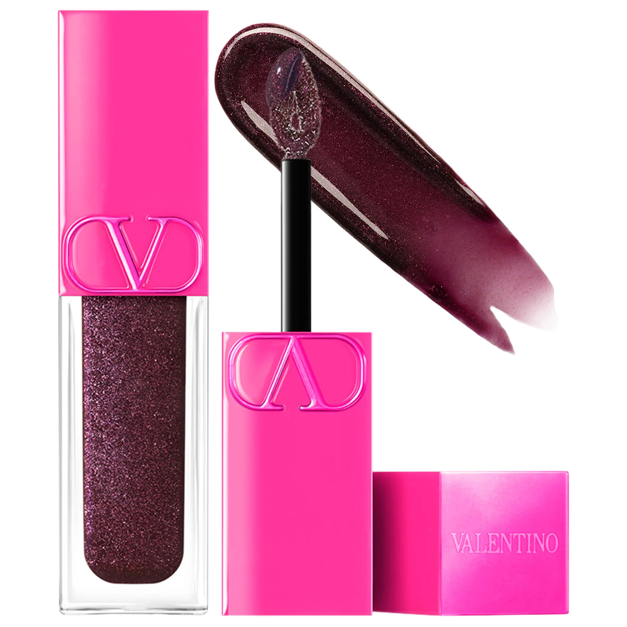 Valentino Puffer Complex Lip Plumper Gloss 520R Moonlight Crush .2 oz/6.5 ml | Sephora (US)