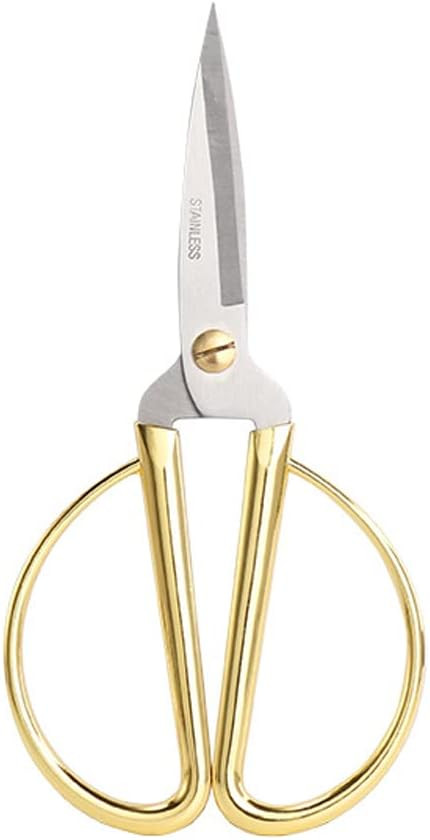 6 Inch All Stainless Steel Sewing Scissors, Sharp Tailor Scissors for Embroidery, Sewing, Craft, ... | Amazon (US)