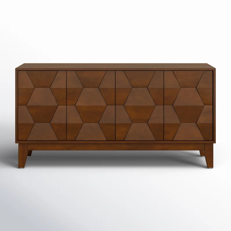 Sara 60" Wide Sideboard with Solid Wood Legs | Wayfair North America