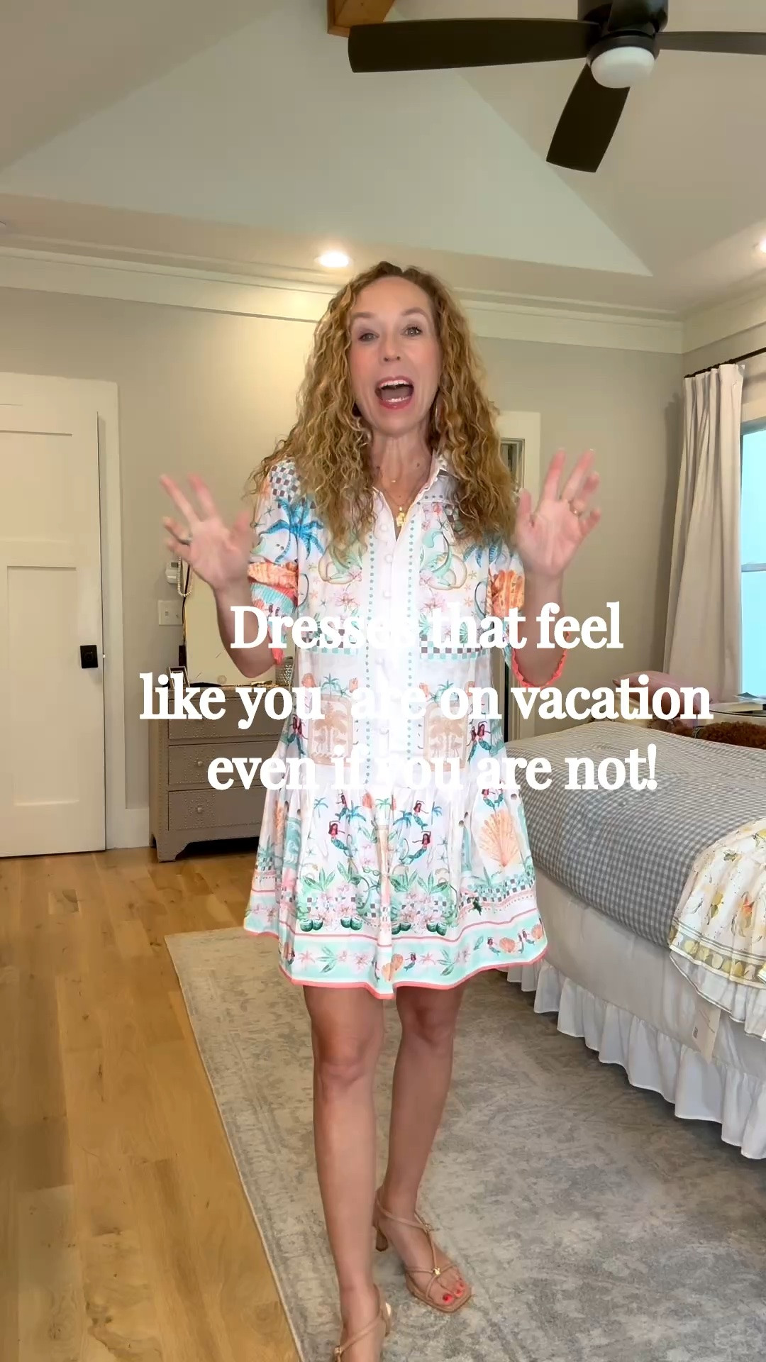 These two dresses from Chicwish are perfect for vacation or feeling like you are on vacation even if you are not!

The prints are gorgeous, the fits are flattering and they are both so comfortable!

I'm wearing an XS in first one and a small in second one!

#LTKOver40 #LTKSeasonal #LTKPetite