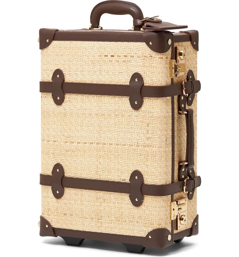 SteamLine Luggage The Explorer 20-Inch Rattan Rolling Carry-On | Nordstrom | Nordstrom