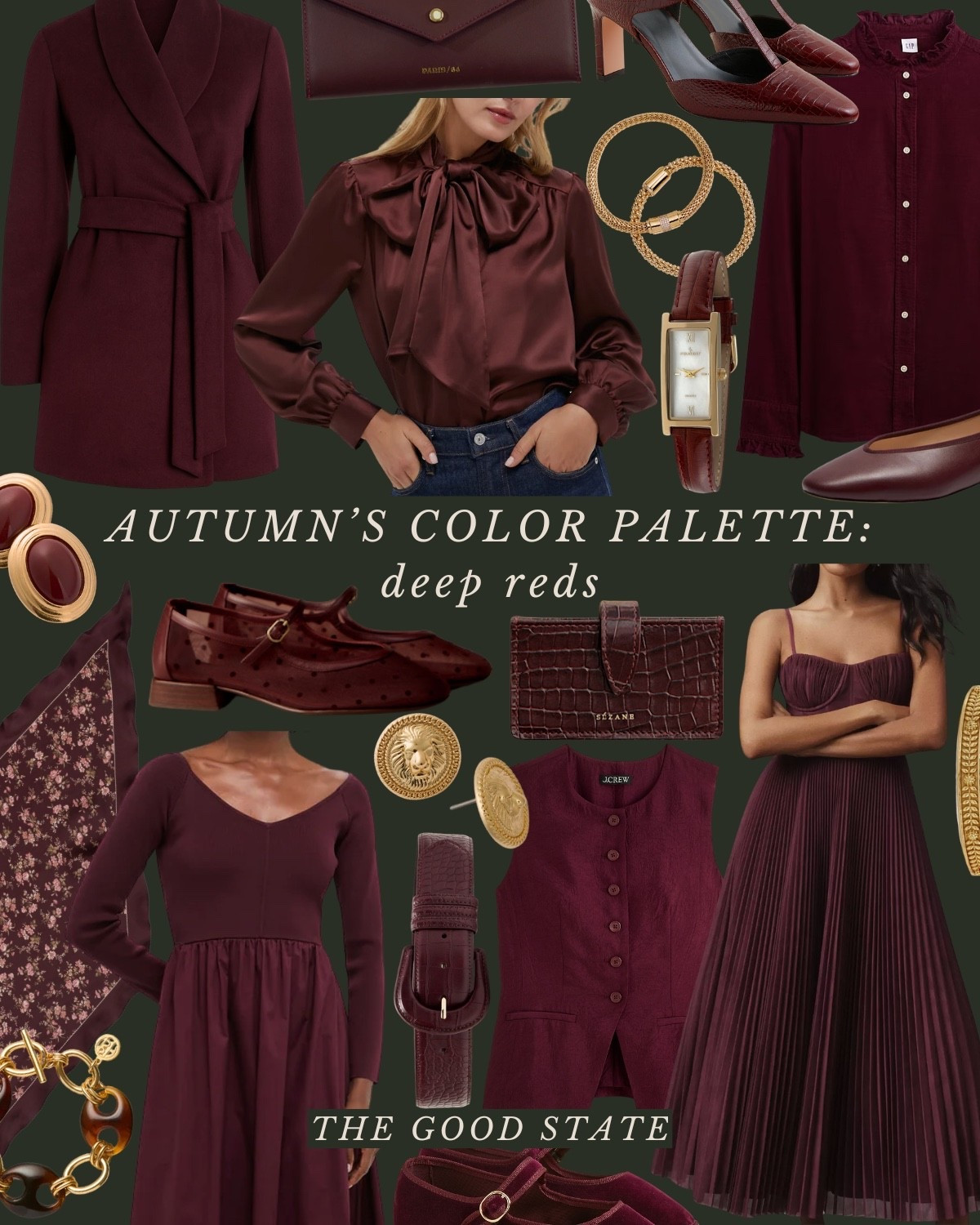 This collection is for the Fall girlies — the ones who come alive when the world turns to gold. When the trees are dressed in shades of rusty orange, deep red, warm yellow and specks of green — and your wardrobe starts to mirror the leaves outside your window.
This is for the For the Ivy League ladies who find magic in the changing seasons. The ones who wrap themselves in rich brown knits, deep forest green coats, sun-warmed yellow turtlenecks, and wine colored  flats— hues that feel like walking through Central Park in late October or spending the weekend in a cozy cabin in Vermont. This is for the ladies who believe there’s nothing quite like traditional staples — crisp button-downs, wool blazers, and a pair perfectly-worn leather riding boots. A love letter to Ralph Lauren, with hints of equestrian, New England prep, and a sprinkle of Gilmore Girls charm. This collection is for the women who love to layer with silk scarves, quilted vests, cashmere cardigans and of course lots and lots of accessories. For the ones who reach for quality pieces in timeless palettes that reflect the beauty of autumn itself.
This is for you, my fellow Fall girlies🍂

Wedding guest, jeans,back to school, college outfit ideas, riding boots, wedding guest dress, western style, JCrew, JCrew factory, Anthropologie, Anthro, quince, nordstrom, tuckernuck, Walmart fashion, H&M, mini dress, fall photoshoot, designer look for less, saddle bag, boots, jacket, coat, family photos outfits, madewell, Toups and co, clean beauty, Kate spade, Amazon fashion, loafers, Breda, Susan Shaw, loeffler Randall, the good state, Lauren England, brown gingham, loafers

#LTKFindsUnder50 #LTKStyleTip #LTKSaleAlert