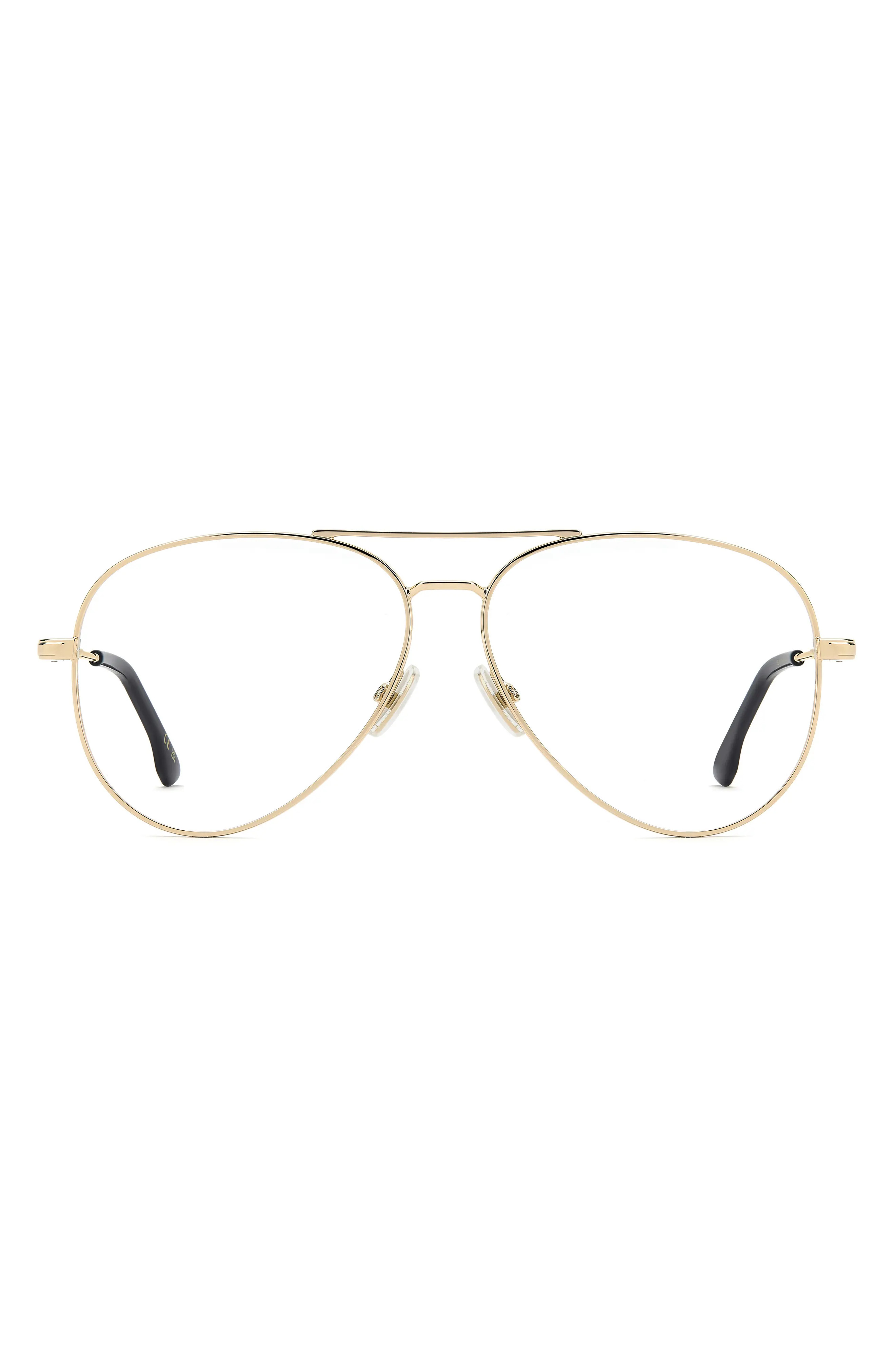 Victoria Beckham 58mm Pilot Optical Glasses (Women) | Nordstrom | Nordstrom