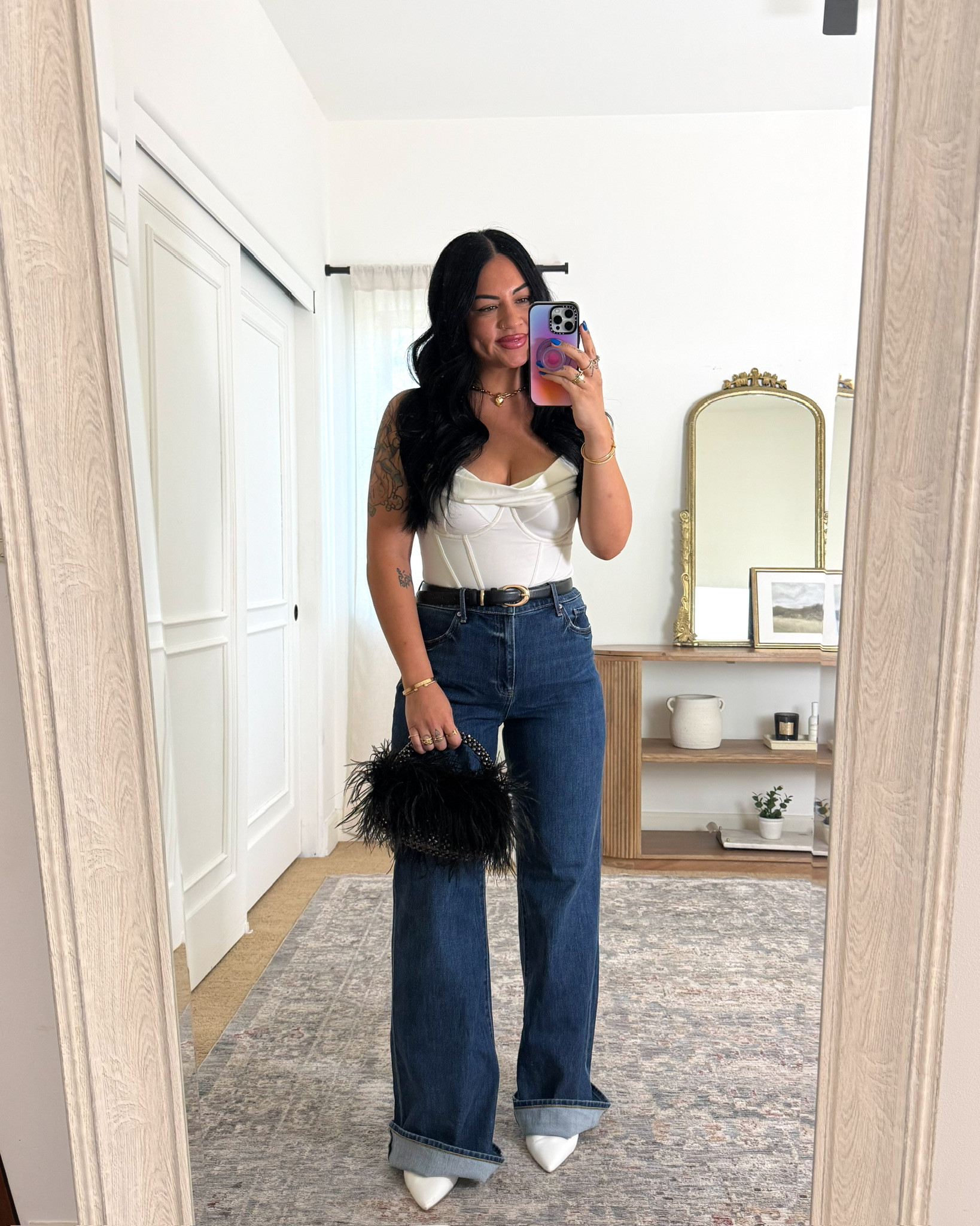 This bodysuit is everythingggg!

wearing a size 12 in the jeans & large in top also on sale!!

express, populish, amazon, express jeans, midsize jeans, corset top, bodysuits, tori block 

 #LTKgrwm #LTKootd #LTKSaleAlert