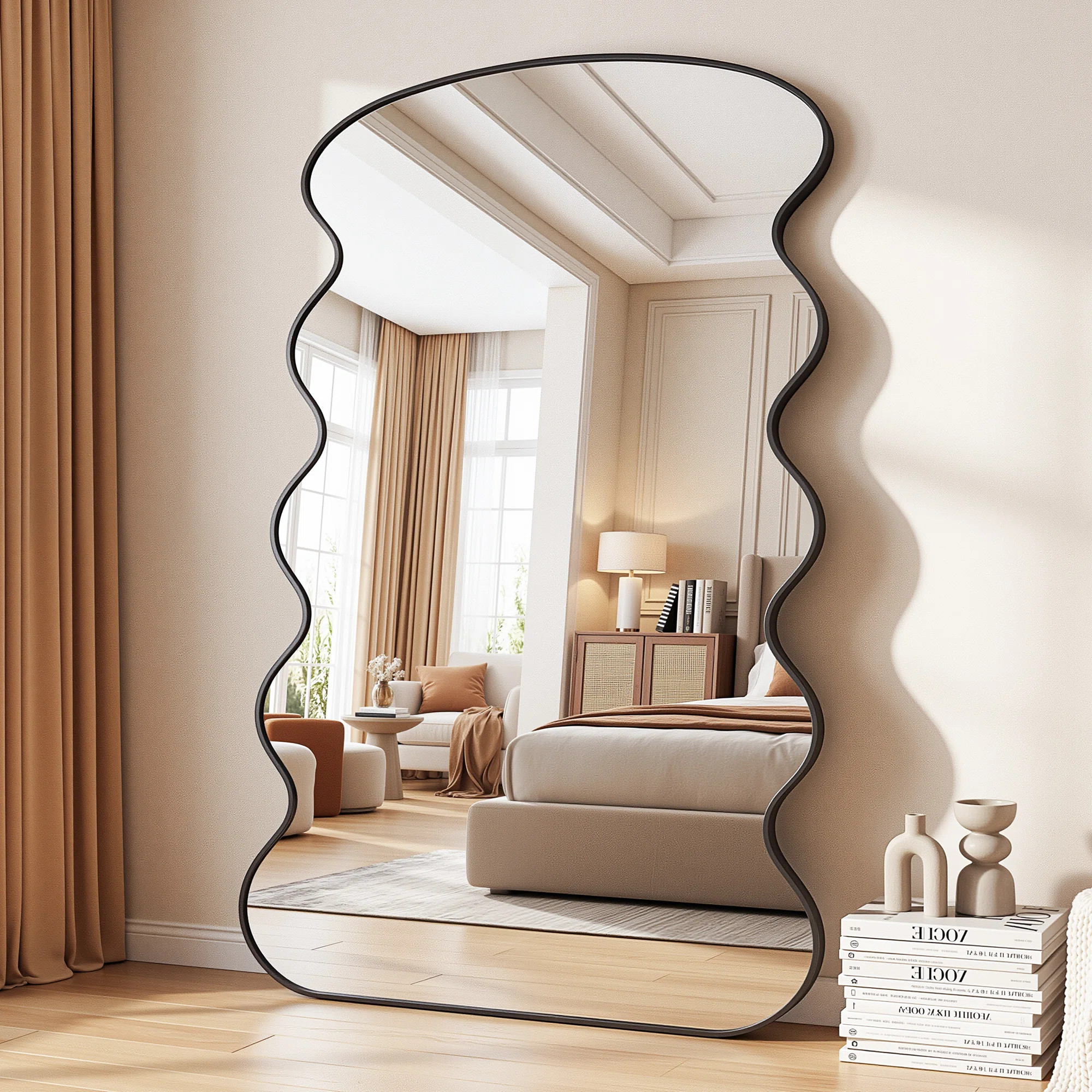 The Wave Full-Length Mirror | Wayfair North America