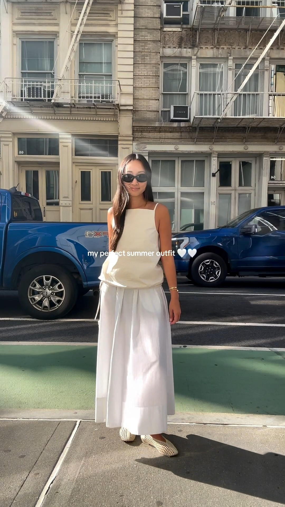 My favourite outfit from summer 🤍🤍🤍 shop my Jenni Kayne skirt for 10% off using code LANI10

#LTKSeasonal #LTKStyleTip