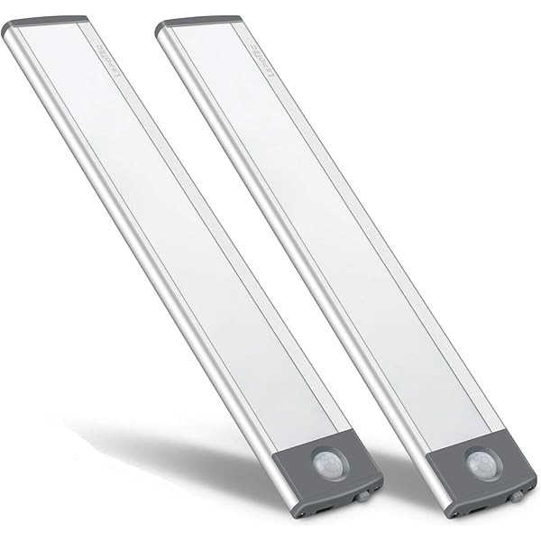 54-LED Motion Sensor Cabinet Light,Under Counter Closet Lighting, Wireless USB Rechargeable Kitchen  | Amazon (US)