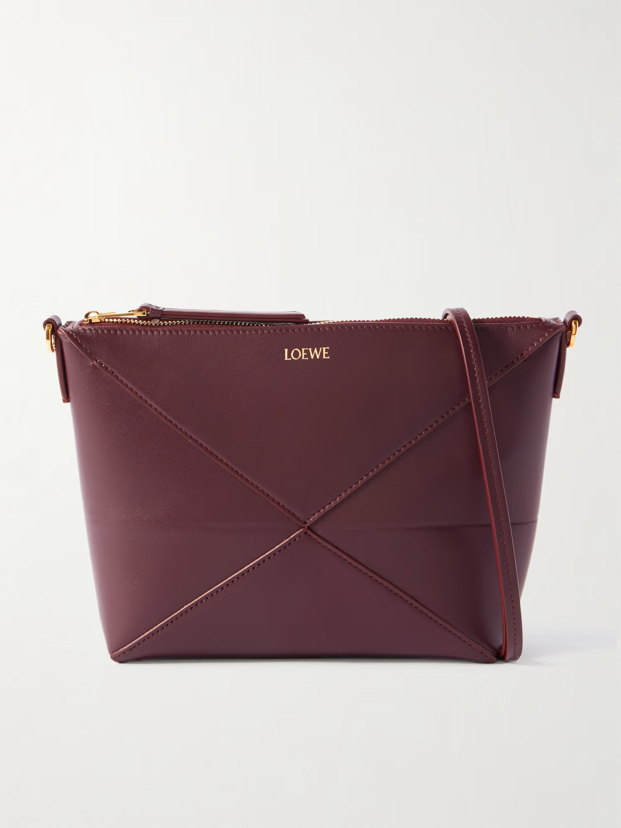 Puzzle Fold leather clutch | NET-A-PORTER APAC